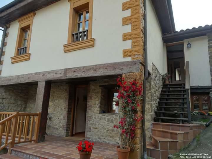 Apartmán Casona Angliru Riosa Exteriér fotografie