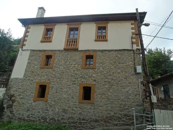 Apartmán Casona Angliru Riosa Exteriér fotografie